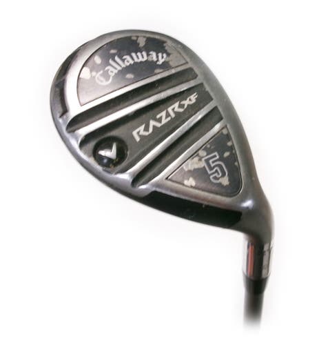 Callaway RAZR XF 27* 5 Hybird/Rescue Graphite Stock Callaway 50g Womens Flex