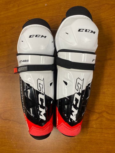Junior CCM JetSpeed FT485 Shin Pads 12" (Used)