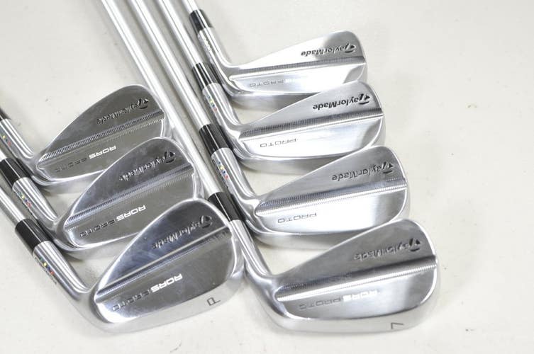 TaylorMade RORS Proto 4-PW Iron Set X-Stiff KBS Tour C-Taper 130g Steel # 220815