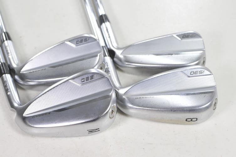 Ping i530 7-W Iron Set Stiff Flex White Dot Right DG MID S300 100g Steel #220562