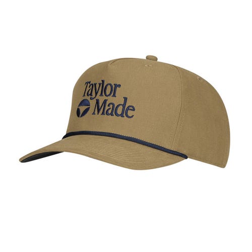 NEW 2026 TaylorMade A-Frame Legacy Light Brown Golf Hat/Cap
