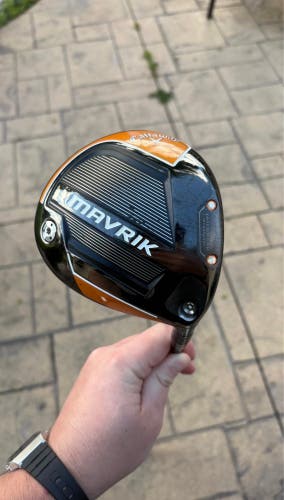 Men's 2020 Callaway Mavrik Right Handed Driver Stiff Flex 10.5 Loft Graphite Shaft 45" (Used)