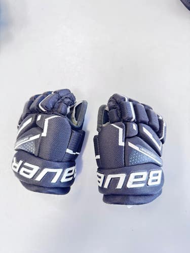 Used Bauer MACH SUPREME Youth Gloves Black 8" 11860-S000314798