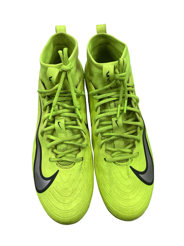 Used Nike VAPOR AIR ZOOM Soccer Cleats Green Senior 10 11613-S000189079