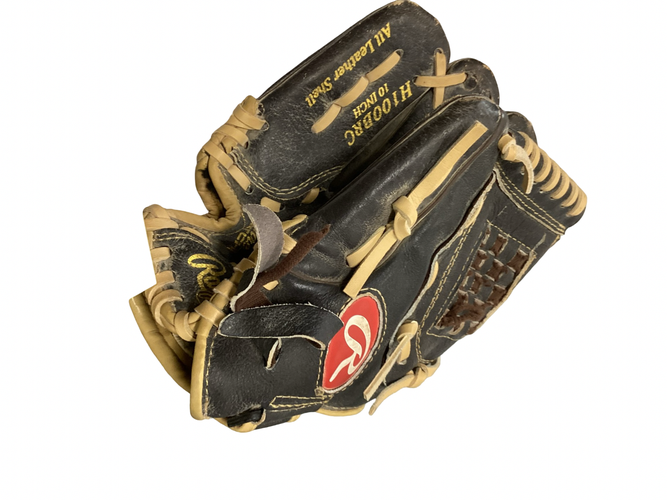 Used Rawlings HIGHLIGHT SERIES BB/SB Glove LH Throw Brown 10" 11613-S000189004