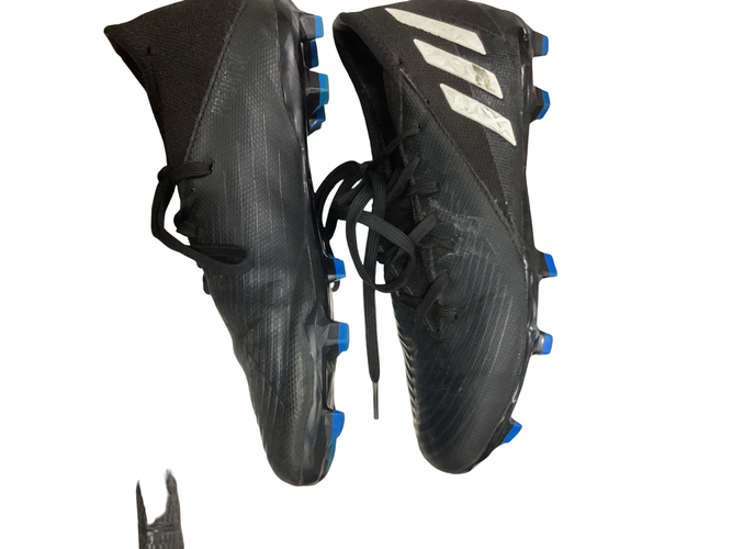 Used Adidas PREDATOR Soccer Cleats Black Junior 04 11613-S000188991