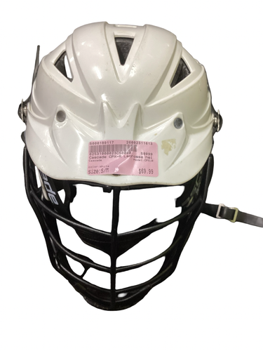 Used Cascade CPX-R Lacrosse Helmet White S/M 11613-S000189117