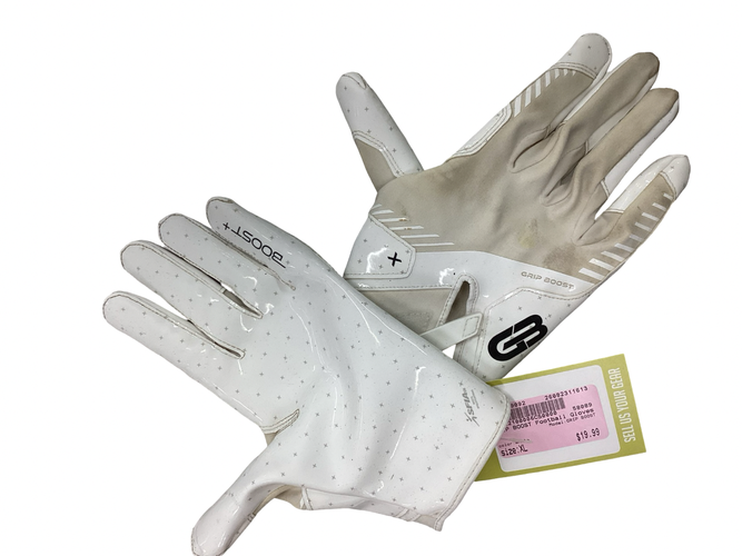 Used GRIP BOOST FB Gloves White XL 11613-S000189092