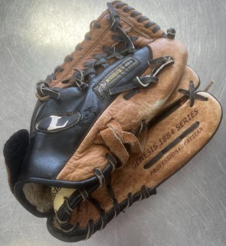Used Louisville Slugger GENISIS BB/SB Glove RH Throw Brown 11 1/2" 11497-S000160996