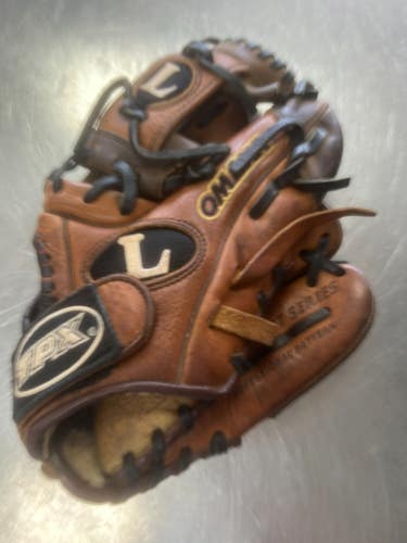 Used Louisville Slugger OMAHA BB/SB Glove RH Throw Brown 10 3/4" 11497-S000160993