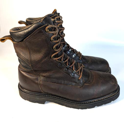 Red Wing 2264 Comfort Force Steel Toe Boots Safety Brown Leather Men's 9.5 E2
