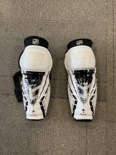Used CCM LTP SHIN GUARDS Junior Shin Guards White 18" 11614-S000243297