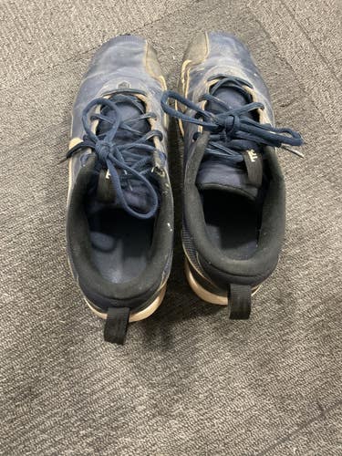 Used Nike TROUT FASTFLEX BB/SB Cleats Navy Blue Senior 8.5 11614-S000243253