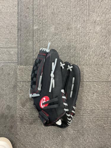 Used Rawlings RENEGADE BB/SB Glove RH Throw Black 13" 11614-S000243217