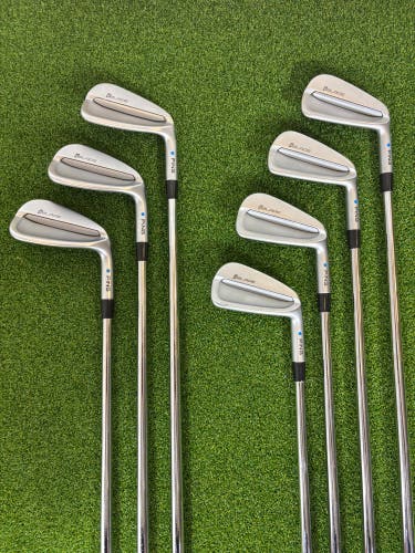 Men's 2016 Ping iBlade Right Handed Iron Set Extra Stiff Flex (Used)