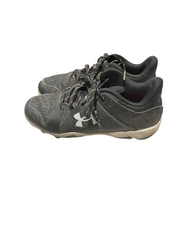 Used Under Armour LEADOFF BB/SB Cleats Black Junior 04.5 11847-S000038342