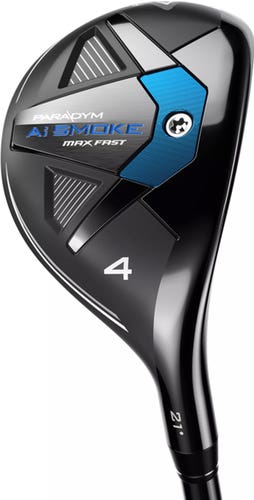 NEW Callaway Paradym Ai Smoke Max Fast 24* 5 Hybrid/Rescue Edlio 40g Ladies Flex