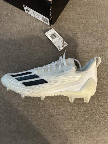 New Adidas Adizero Light Weight Low Top Molded Cleats Men's Size M 10.5