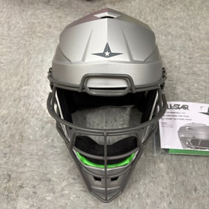 All Star MVP PRO LT Catcher's Mask SML Silver (Used)