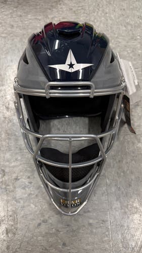 All Star MVP2510 Catcher's Mask Size SML Navy/Graphite (Used)