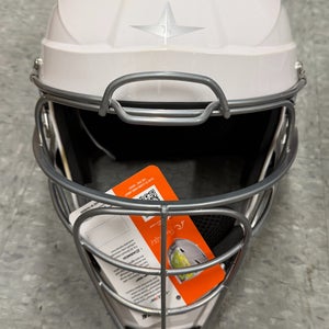 White Adult All Star MVP PHX Catcher's Mask Size LGE (Used)