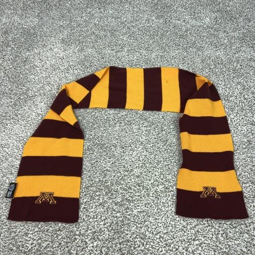 Minnesota Golden Gophers Scarf One Size Maroon Gold NCAA Football Top Of World