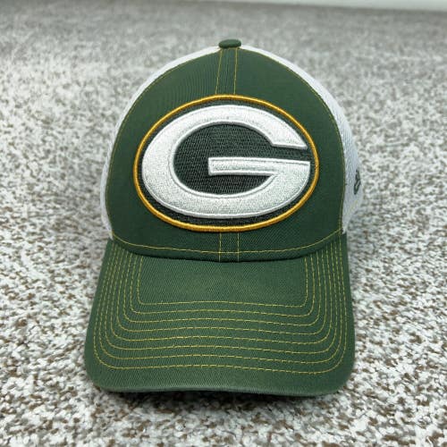 Green Bay Packers Hat Cap Flex Mens Medium Green NFL Football New Era 39THIRTY