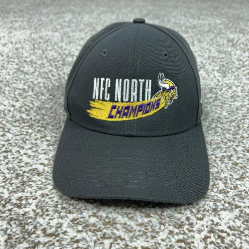 Minnesota Vikings Hat Cap Strap Back One Size NFL New Era NFC North Champions