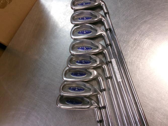 Used SVG SPORTS STEEL PLUS MISSSING 9 IRON Mens Iron Set RH 3I-SW 11868-S000071559