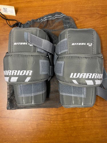 Intermediate Warrior Ritual G3 Goalie Knee Pads (Used)