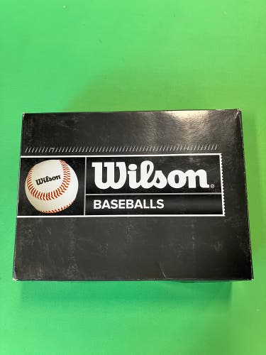Wilson Baseballs 12 Pack (1 Dozen) (New)