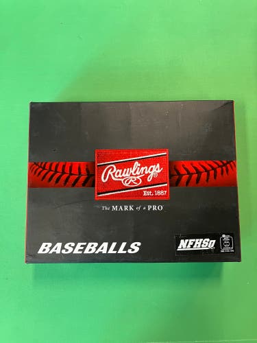 Rawlings MHSAA Baseballs 12 Pack (1 Dozen) (New)
