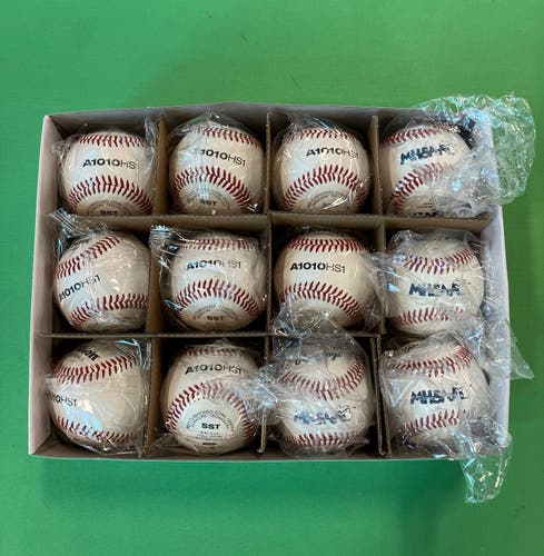 Mix of Wilson & Rawlings High School Baseballs 12 Pack (New)
