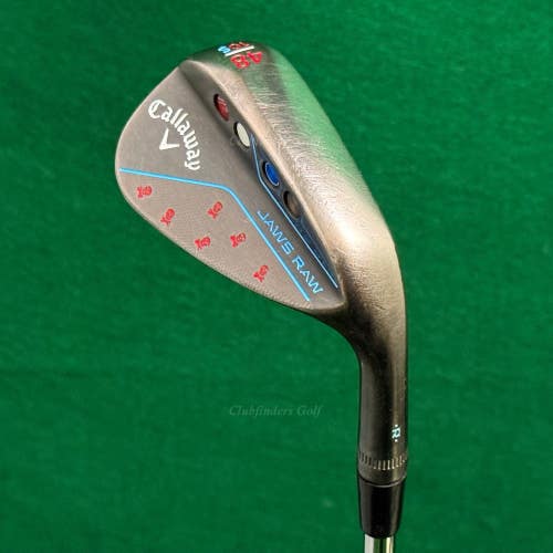 Callaway Jaws Raw Black Plasma 48-10S 48 Pitching Wedge KBS 610 120g Wedge Flex