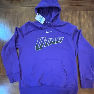 Utah Jazz Purple Nike Hoodie Adult Medium NWT
