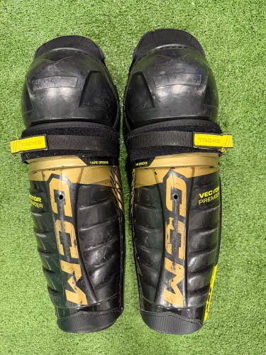 CCM Tacks Vector Premier Shin Pads | 13" Junior
