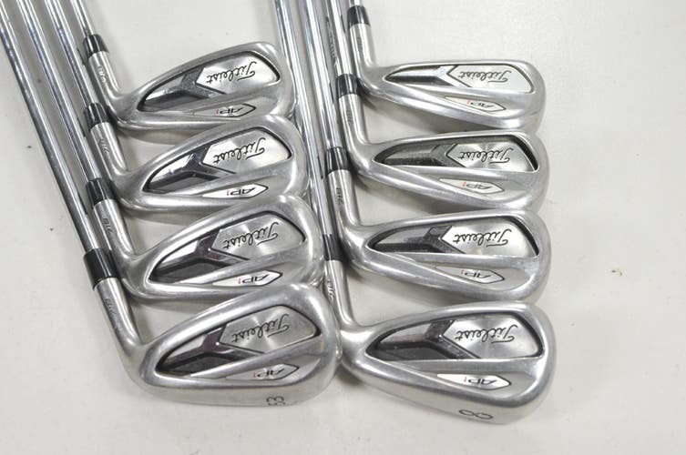 Titleist 718 AP1 5-PW,48*,53* Iron Set Regular Flex AMT Red R300 Steel # 222995
