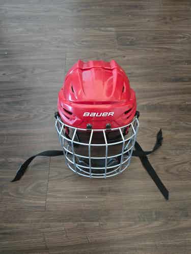 Large Bauer Re-Akt 55 Helmet (Used)