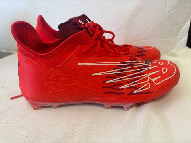 Red Men's Size M 8.0 (W 9.0) Adult New Balance Burn X3 (Used)