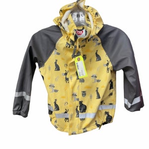 PAX Yellow Forest Animals Rain Jacket