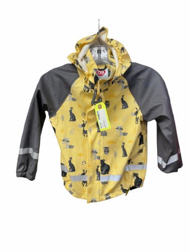 PAX Yellow Forest Animals Rain Jacket