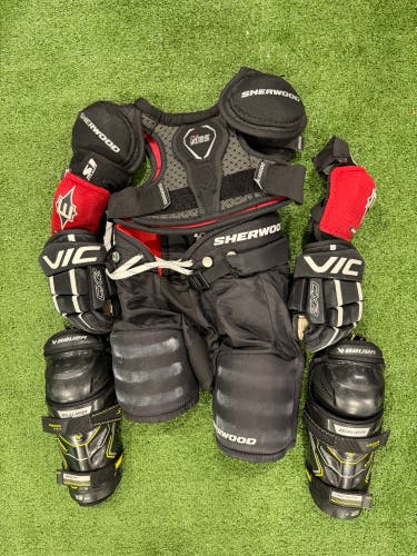 Mixed Brand Hockey Starter Kit | Youth | Sizes In Photos