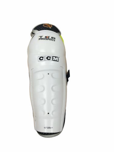 CCM Top Prospect Hockey Shin Pads - 10"