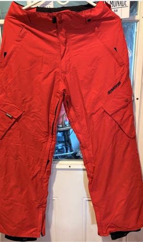 Ripzone CORE Red Snowboard Ski Pants 5k Waterproof Mens Size XS / TP