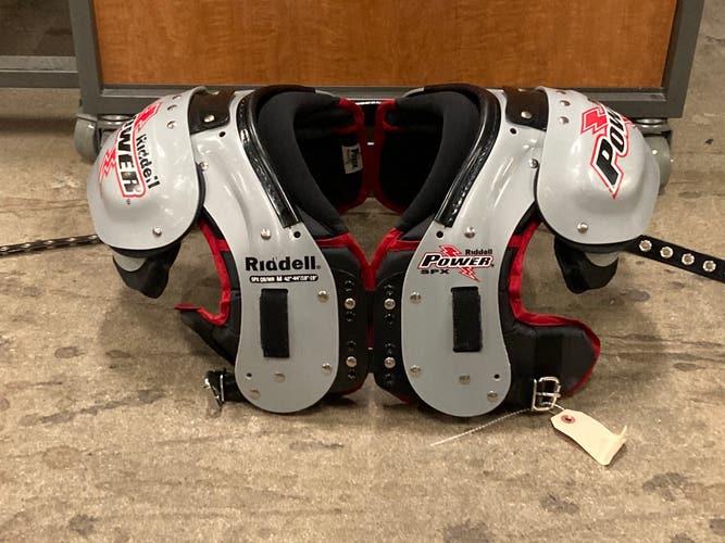 Medium Adult Riddell Power SPX Shoulder Pads (Used)