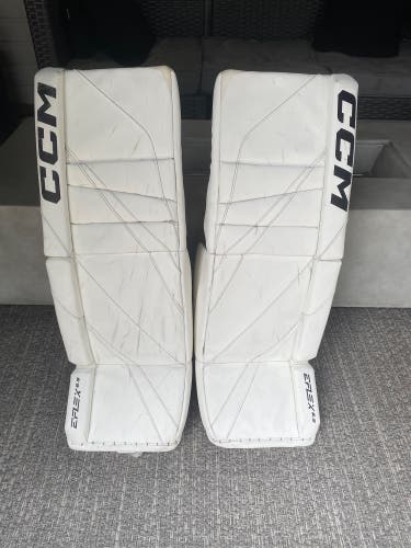 32" 2025 CCM EFlex 6.5 Goalie Leg Pads (Used)