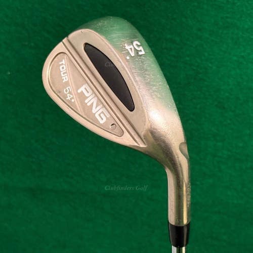 Ping Tour Chrome Black Dot 54 Sand Wedge Stepped Steel Wedge Flex