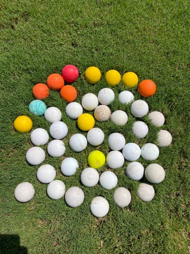 46 lacrosse balls variety (most new and some used)