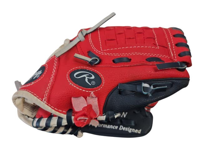 Used Rawlings PLAYERS SERIES BB/SB Glove RH Throw Red 9" 11450-S000527879