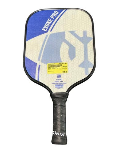 Used Onix EVOKE PRO Pickleball Racquet White 10743-S000490483